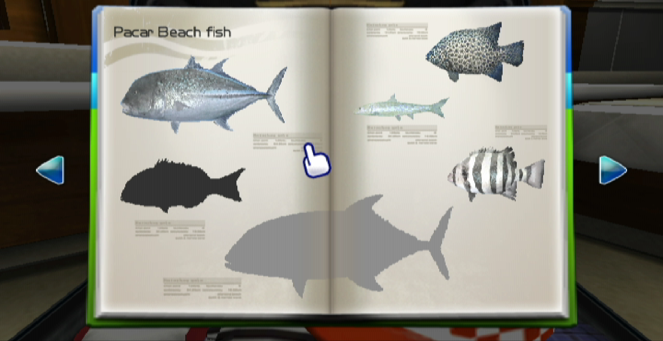 Emulator Issues #12148: [Dolphin 5.0-11991, WIi] Missing graphics in the  Fishing book, Fishing Resort. - Emulator - Dolphin bug tracker